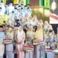 Bupati Natuna Cen Sui Lan bersama kafilah Natuna di MTQH Kepri 2026. Foto: Istimewa 