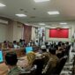 Pertemuan Pemkab Natuna dan Baznas dalam rangka pembahasan ZIS di Kantor Bupati Natuna. Foto: INIKEPRI.COM