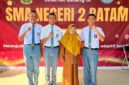 Siswa SMA N 2 Batam menjad paskibraka tingkat provinsi dan kota. Foto: Humas SMA Negeri 2 Batam