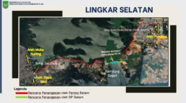 Jalan lingkar Selatan. Foto: Pemko Batam 