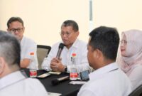 Pemerintah Kota (Pemko) Batam memperkuat sinergi bersama Badan Pusat Statistik (BPS), Bank Indonesia, Bulog, serta Tim Pengendalian Inflasi Daerah (TPID) guna mengendalikan laju inflasi yang mencapai 4,75 persen. Foto: INIKEPRI.COM/Media Center Batam