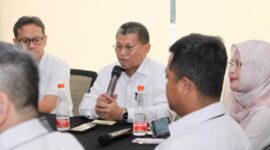 Pemerintah Kota (Pemko) Batam memperkuat sinergi bersama Badan Pusat Statistik (BPS), Bank Indonesia, Bulog, serta Tim Pengendalian Inflasi Daerah (TPID) guna mengendalikan laju inflasi yang mencapai 4,75 persen. Foto: INIKEPRI.COM/Media Center Batam 