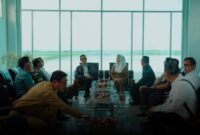 Pemerintah Kabupaten Natuna menyambut kedatangan Tim Kedeputian Geostrategi Dewan Pertahanan Nasional (DPN) beserta rombongan dalam rangka kunjungan kerja ke Kabupaten Natuna. Foto: INIKEPRI.COM