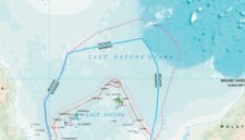 Peta Laut Natuna Utara. Foto: Istimewa 