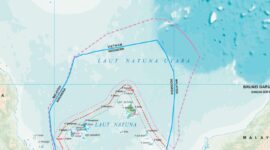 Peta Laut Natuna Utara. Foto: Istimewa 