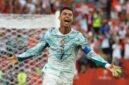 Cristiano Ronaldo menjadi atlet berpenghasilan tertinggi di dunia. Foto: AP