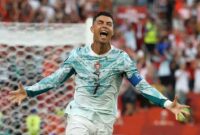 Cristiano Ronaldo menjadi atlet berpenghasilan tertinggi di dunia. Foto: AP
