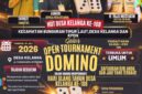 e-Flyer Turnamen Domino KPDN dalam rangka HUT ke-108 Desa Kelanga. Foto: Istimewa