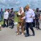 Pemerintah Kabupaten Natuna menyambut kedatangan Menteri Koordinator Bidang Politik dan Keamanan (Menko Polkam) Republik Indonesia beserta rombongan dalam rangka kunjungan kerja ke Kabupaten Natuna. Foto: INIKEPRI.COM