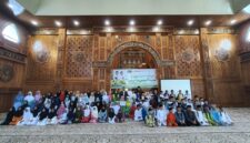 100 santri Taman Pendidikan Al-Qur'an (TPQ) dari berbagai desa di Kecamatan Kundur berkumpul mengikuti Tabligh Akbar bertajuk