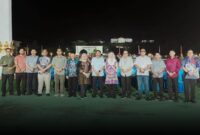 jamuan makan malam yang berlangsung di Gedung Daerah Kabupaten Natuna. Foto: INIKEPRI.COM