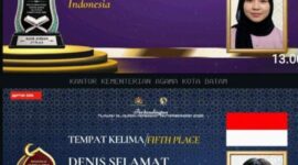 Dalam ajang International Online Al-Quran Recitation Competition 2026 yang diselenggarakan oleh SM Sains Batu Pahat, Johor Bahru, Malaysia, perwakilan MAN 1 Kota Batam berhasil membawa pulang penghargaan membanggakan bagi Indonesia. Foto: INIKEPRI.COM/MAN 1 Batam 
