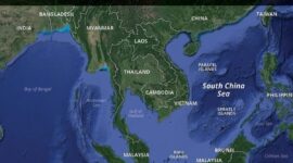 Peta Laut Cina Selatan. Foto: Istimewa 