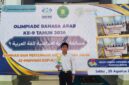 siswa MTs Darul Iman, Pondok Pesantren Darul Iman. Zaky Zuhair, siswa kelas IX, berhasil meraih juara III dalam Olimpiade Bahasa Arab Ke-9 Tahun 2026. Foto: INIKEPRI.COM