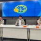 Menteri ATR/Kepala BPN Nusron Wahid dan jajarannya saat konferensi pers di Kantor Kementerian ATR/BPN, Jakarta, Senin (3/8/2026). Foto: Dok. Kementerian ATR/BPN