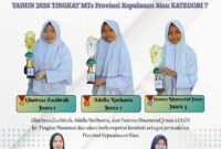 Madrasah Tsanawiyah Negeri (MTsN) 3 Kota Batam yang tampil dominan dalam Olimpiade Bahasa Arab (OBA) Ke-9 Tahun 2026 tingkat Provinsi Kepulauan Riau. Foto: Istimewa 