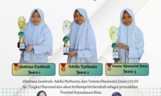 MTsN 3 Batam Sapu Bersih Podium Olimpiade Bahasa Arab (OBA) Ke-9 Kepri, Tiga Siswi Lolos Nasional