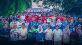 Bupati Natuna, Cen Sui Lan, secara resmi menutup Turnamen Sepak Bola Antar Desa se-Kabupaten Natuna Kelarik Utara Cup 2026, yang digelar di Lapangan Sepak Bola Desa Kelarik Utara, Kecamatan Bunguran Utara, Minggu (30/8/2026) sore. Foto: INIKEPRI.COM/NatunaKab 