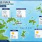 Peta prakiraan cuaca Kepri. Foto: BMKG 