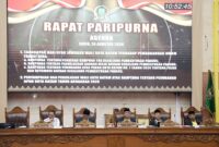 Rapat Paripurna DPRD Kota Batam. Foto: INIKEPRI.COM