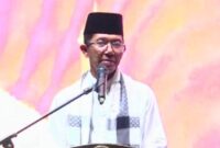Wali Kota Batam Amsakar Achmad di peringatan Maulid Nabi Muhammad SAW. Foto: INIKEPRI.COM