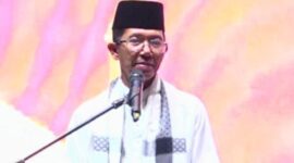 Wali Kota Batam Amsakar Achmad di peringatan Maulid Nabi Muhammad SAW. Foto: INIKEPRI.COM