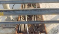 vandalisme berupa pemotongan kabel lampu sorot di kawasan Jembatan Barelang. Foto: BP Batam