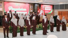 Ketua Tim Penggerak Pemberdayaan dan Kesejahteran Keluarga (TP-PKK) Batam, Erlita Amsakar, mengemban amanah baru sebagai Ketua Dewan Pimpinan Daerah (DPD) Lembaga Seni dan Qasidah Indonesia Nahdlatul Jam’iyah (LASQI-NJ) Kota Batam masa bakti 2026-2031. Foto: INIKEPRI.COM/Media Center Batam 