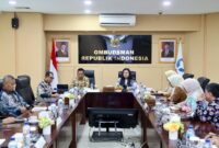 kunjungan Anggota/Deputi Bidang Pelayanan Umum BP Batam, Ariastuty Sirait, di Kantor Ombudsman RI. Foto: INIKEPRI.COM/BP Batam