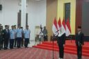 Sebanyak 33 anggota Pasukan Pengibar Bendera Pusaka (Paskibraka) Kabupaten Natuna Tahun 2026 resmi dikukuhkan oleh Bupati Natuna Cen Sui Lan. Foto: INIKEPRI.COM