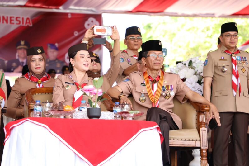 Peringatan Hari Pramuka ke-65 di Batam. Foto: INIKEPRI.COM/Media Center Batam