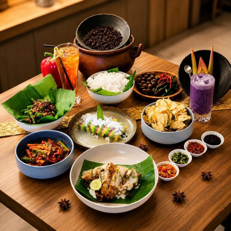 Menu Rasa Nusantara MaxOne Hotel Batam. Foto: INIKEPRI.COM