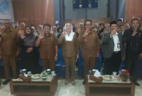 Sosialisasi Akreditasi Perpustakaan dan Bimbingan Teknis Literasi Informasi bagi Pustakawan, Guru, serta Penggiat Literasi se-Kabupaten Natuna di Gedung Perpustakaan Daerah Natuna. Foto: Istimewa 