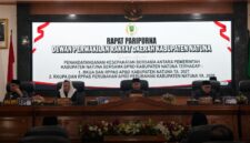 Rapat Paripurna ke-XVI DPRD Kabupaten Natuna Masa Persidangan III Tahun Sidang 2026, bertempat di Ruang Rapat Paripurna DPRD Kabupaten Natuna. Foto: INIKEPRI.COM