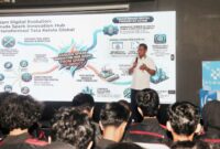 Firmansyah saat membuka sambutan peluncuran nasional GSIH di Nongsa Digital Park. Foto: INIKEPRI.COM/Media Center Batam 