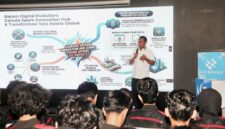 Firmansyah saat membuka sambutan peluncuran nasional GSIH di Nongsa Digital Park. Foto: INIKEPRI.COM/Media Center Batam