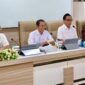 Wali Kota Batam, Amsakar Achmad, bersama Wali Kota Medan, Rico Tri Putra Bayu Waas, saat pertemuan di Kantor Wali Kota Batam, Rabu (26/8/2026). Foto: INIKEPRI.COM