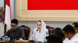 Rapat koordinasi bersama Wakil Menteri Luar Negeri Republik Indonesia Arif Havas Oegroseno bersama Pemkab Natuna. Foto: INIKEPRI.COM/NatunaKab 