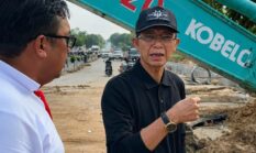 Amsakar Achmad Turun Lapangan, Pastikan Perbaikan Pipa Muka Kuning Rampung