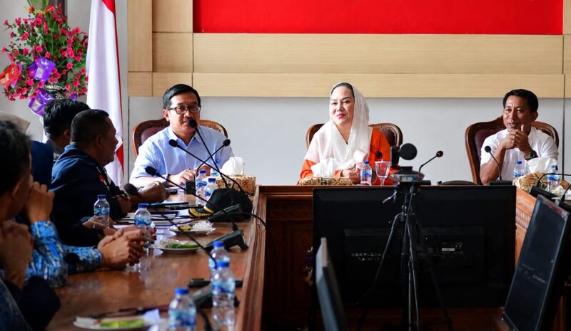 Rapat Koordinasi Penanganan Penyelesaian Pangan Antarprovinsi Kepulauan Riau. Foto: INIKEPRI.COM/NatunaKab