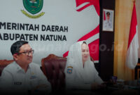 Bupati Natuna Cen Sui Lan mengikuti Rapat Koordinasi Penguatan Koordinasi Maritim Nasional yang digelar Kementerian Koordinator Bidang Politik dan Keamanan (Kemenko Polkam). Foto: INIKEPRI.COM/NatunaKab