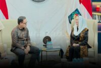 Bupati Natuna, Cen Sui Lan, melakukan koordinasi bersama Wakil Menteri Dalam Negeri Republik Indonesia, Bima Arya Sugiarto. Foto: INIKEPRI.COM