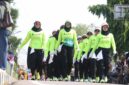 Gerak Jalan Proklamasi 8 Kilometer dalam rangka memeriahkan Hari Ulang Tahun (HUT) ke-81 Kemerdekaan Republik Indonesia. Foto: INIKEPRI.COM