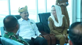 Pemerintah Kabupaten Natuna menyambut kedatangan rombongan Komisi Kejaksaan Republik Indonesia (Komjak RI) yang melakukan kunjungan kerja selama tiga hari di Kabupaten Natuna. Foto: INIKEPRI.COM/Natuna