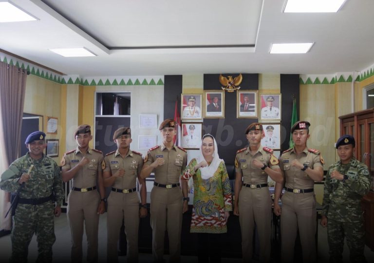 Audiensi Pemkab Natuna bersama Komandan Batalyon 1 Taruna Akademi Angkatan Laut dan Taruna Akademi Militer. Foto: INIKEPRI.COM/NatunaKab