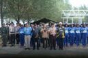 Bupati Natuna, Cen Sui Lan, melakukan peninjauan langsung terhadap pelaksanaan latihan Pasukan Pengibar Bendera Pusaka (Paskibraka) Kabupaten Natuna, Sabtu (8/8/2026) siang. Foto: INIKEPRI.COM/NatunaKab