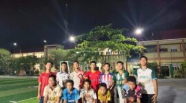 Tim futsal MTs Hang Nadim Batam. Foto: INIKEPRI.COM