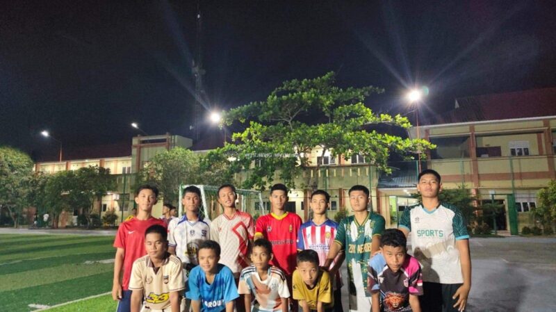 Tim futsal MTs Hang Nadim Batam. Foto: INIKEPRI.COM