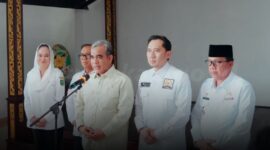 Ketua MPR RI Ahmad Muzani saat kunjungan kerja ke Kabupaten Natuna, Kepulauan Riau. Foto: INIKEPRI.COM