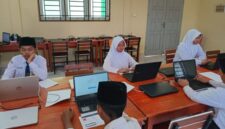 Siswa MTsN Lingga akan mengikuti OMI. Foto: INIKEPRI.COM